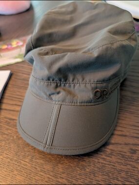 Outdoor Research Radar Olive Green Military-Style Cap